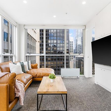 Spectacular William St Apartment - Sleeps 12 Melbourne Exteriör bild