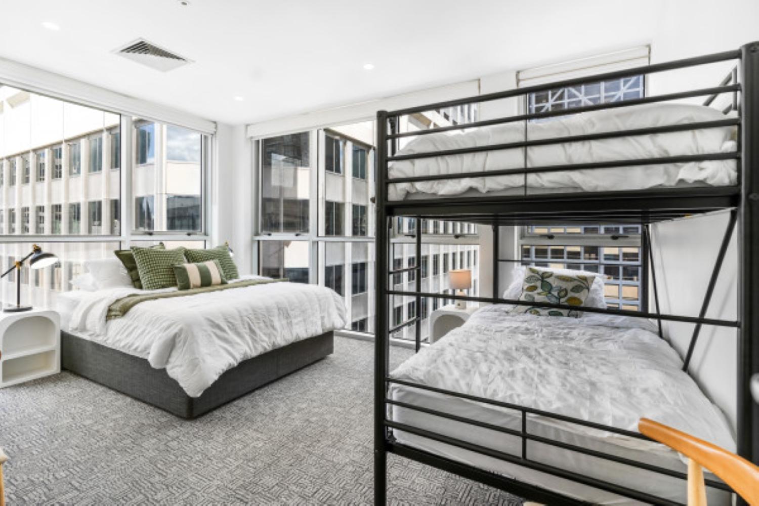 Spectacular William St Apartment - Sleeps 12 Melbourne Exteriör bild